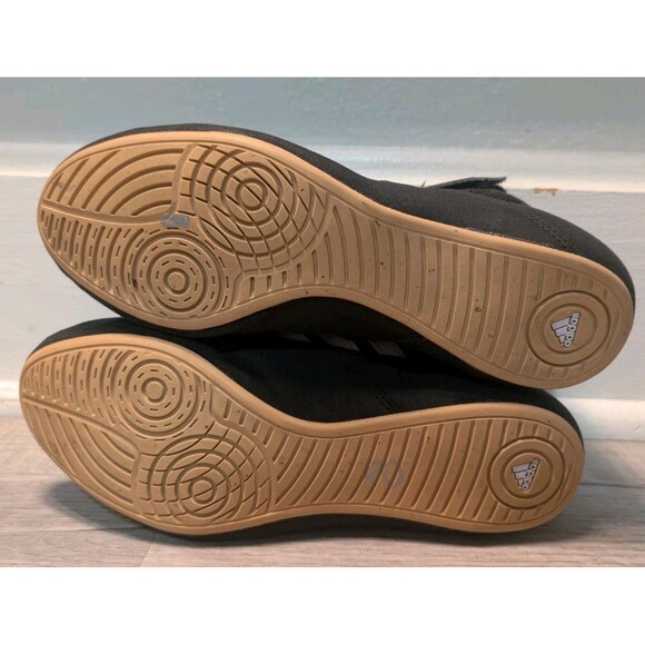 Adidas HVC 2 Wrestling Shoes Men’s Size 9 MMA Boxing Gum Soles AQ3325 NO LACES - Picture 6 of 7